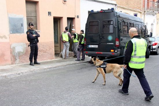 Set dels detinguts per tràfic de drogues a Amposta i la Ràpita passen a disposició judicial aquest divendres al matí